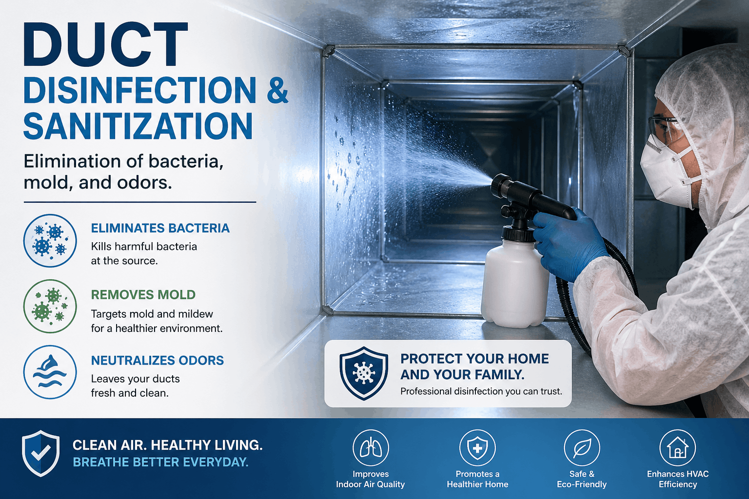 Duct Disinfection & Sanitization